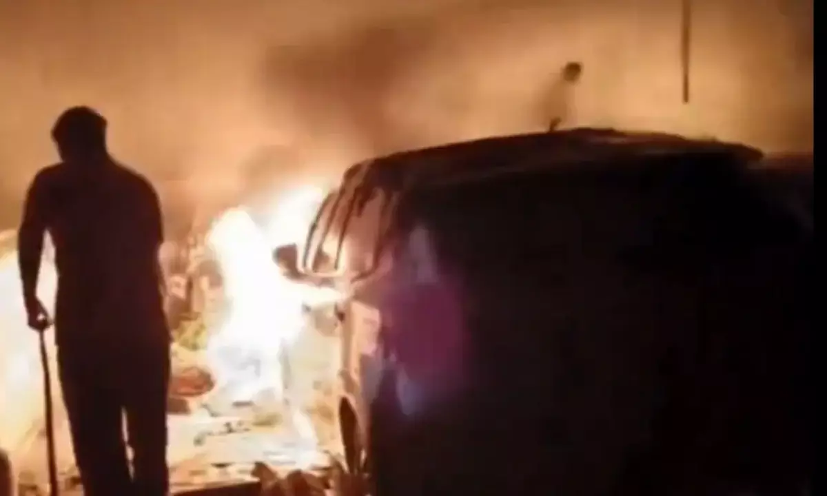 पंजाब के फिरोजपुर में ड्रोन अटैक, घर में लगी आग; महिला समेत 3 लोग जख्मी