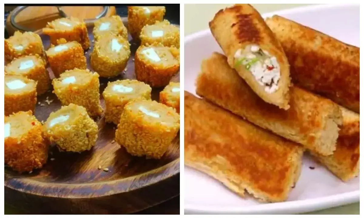 स्नैक्स के तौर पर खूब पसंद आएगा सूजी ब्रेड पनीर रोल, इस तरह तैयार कर उठाएं लुत्फ