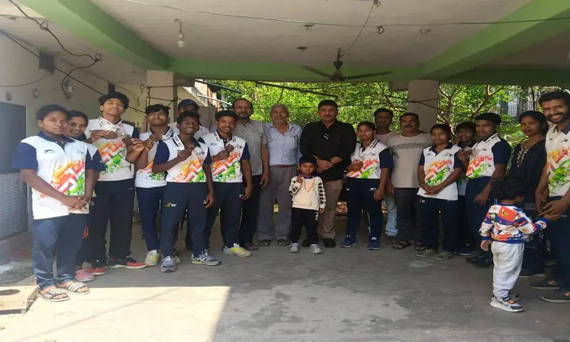 अच्छा प्रदर्शन कर लौटी छत्तीसगढ़ की टीम का बिलासपुर में किया गया स्वागत