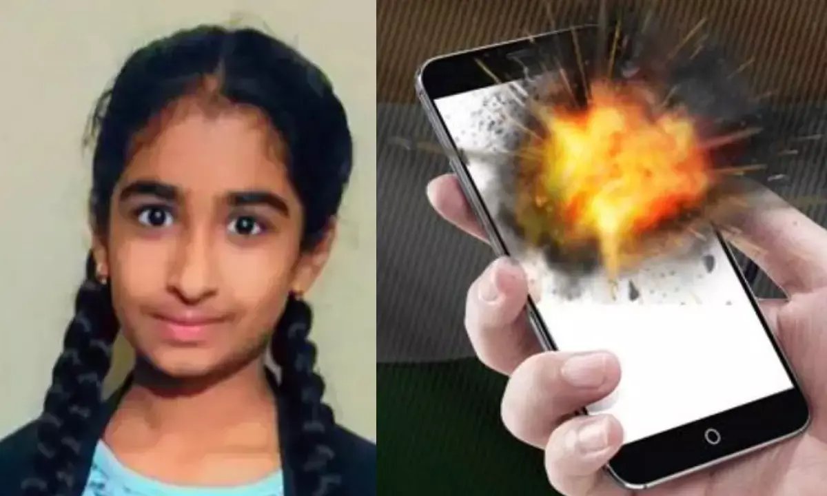 मोबाइल में तेज धमाके के साथ ब्लास्ट, इंदौर में 9वीं की छात्रा की मौत