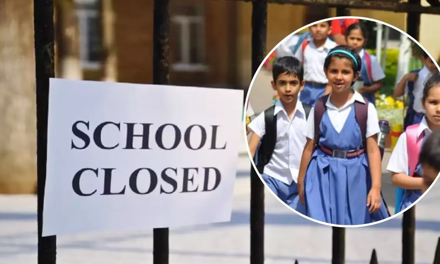 Delhi School Closed