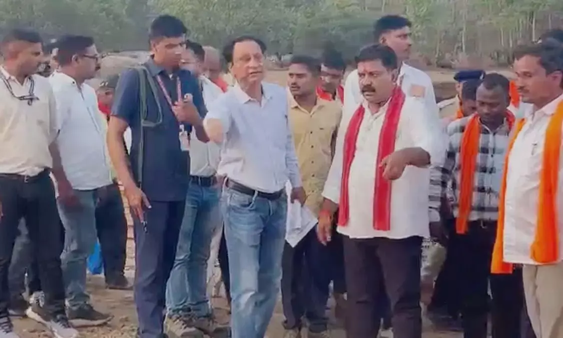 जलाशय निर्माण का लिया जायजा, किसानों के जीवन में खुशहाली लाने पहुंचे डिप्टी CM