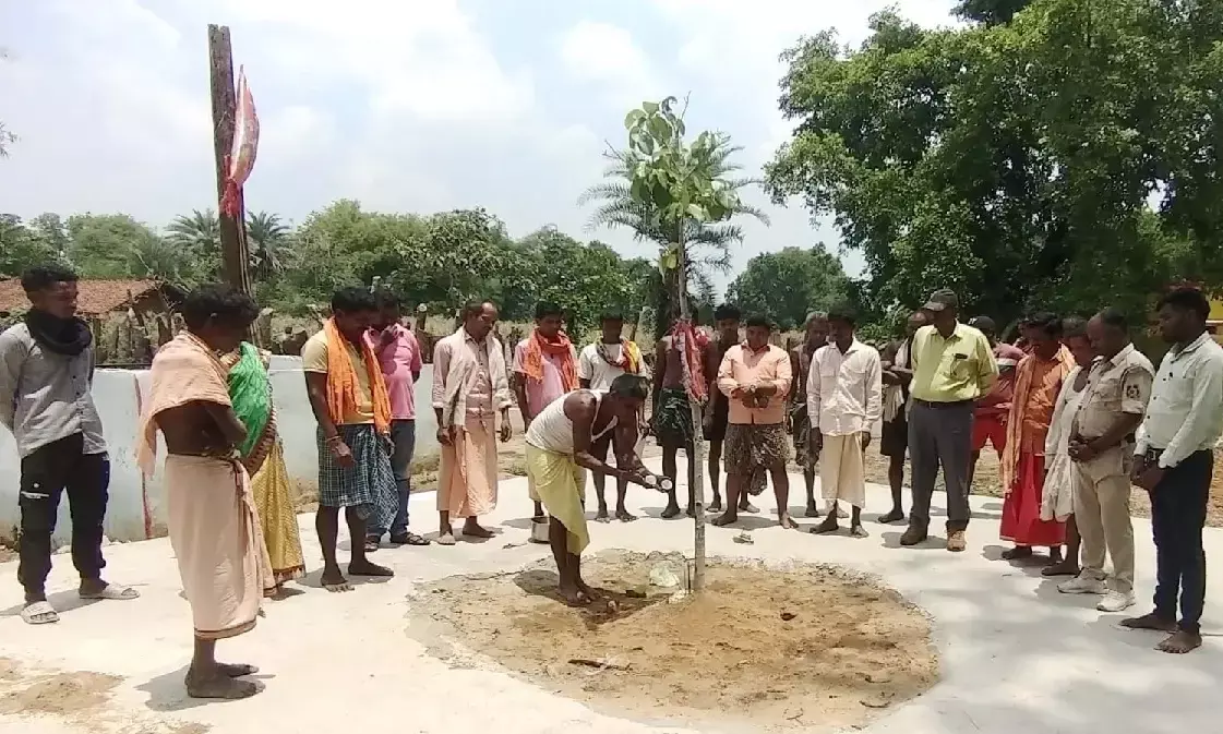 जंगल को बचाने के लिए आदिवासियों ने किया देवी- देवताओं के नाम पर पेड़ों का नामकरण