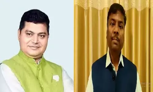 केंद्रीय मंत्री पहुंचे रायपुर, मुलाकात के बाद बोले मंत्री कश्यप, जल्द दूर होंगे वाटर डिस्प्यूट