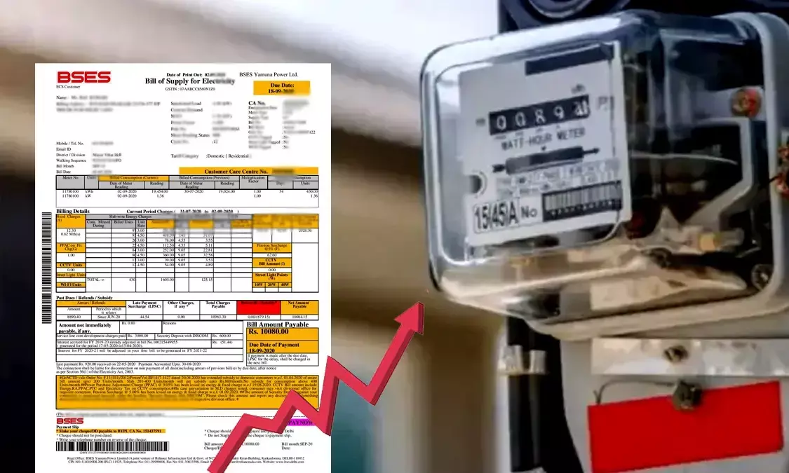 Delhi Electricity Bill Increase