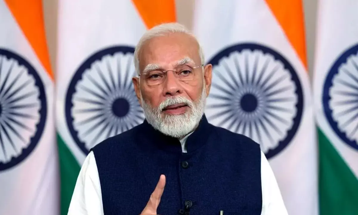 PM Narendra Modi live