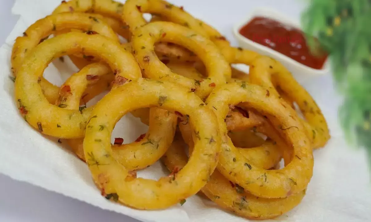 how to make potato garlic rings