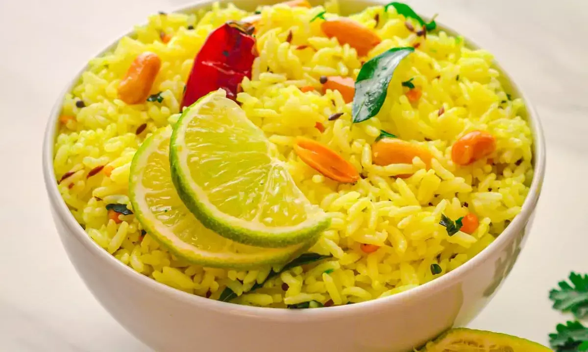 Lemon Rice recipe in hindi