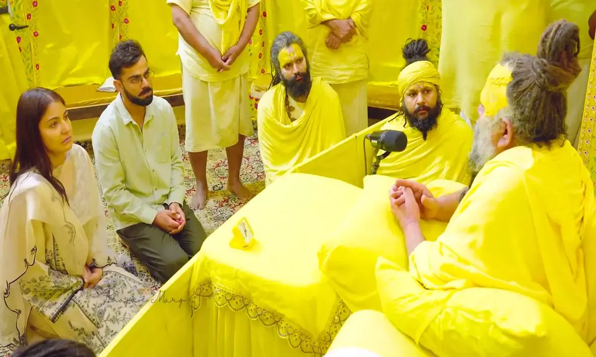 virat kohli, anushka sharma, virat kohli visited premanand maharaj ashram