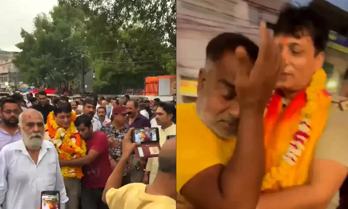 Delhi SHO Viral Video Delhi SHO Viral Video