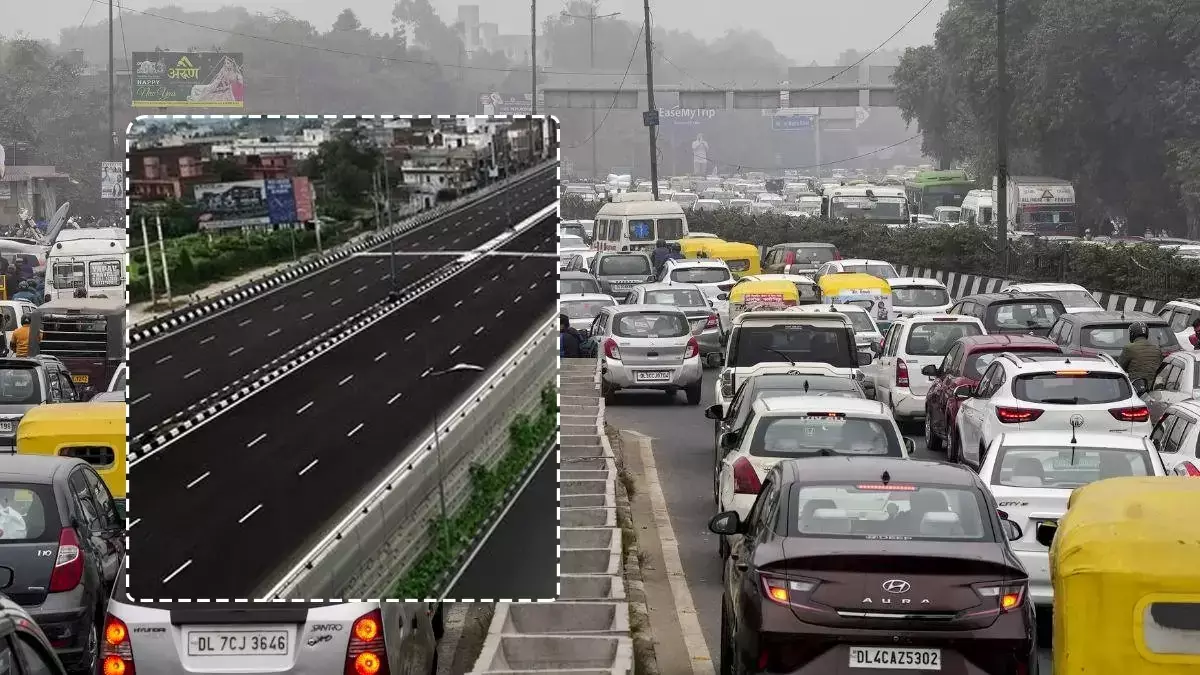 traffic jam in Jaipur