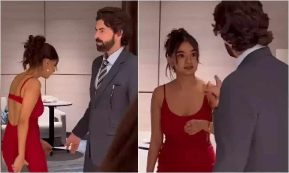 Neil Nitin Mukesh Angrily Scolds Anushka Sen At Event, Video Viral