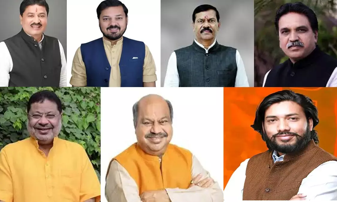 Abhanpur MLA Indrakumar Sahu, Dharsiva MLA Anuj Sharma, Raipur Rural Motilal Sahu, MLA Rajesh Munat, Raipur South MLA Sunil Soni, Raipur North MLA Purandar Mishra, Arang MLA Guru Khuswant Saheb