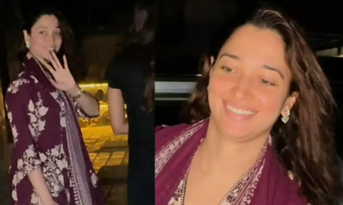 गर्मी में देसी स्टाइल की तलाश में हैं? एक्ट्रेस तमन्ना भाटिया का ये लुक करें ट्राई