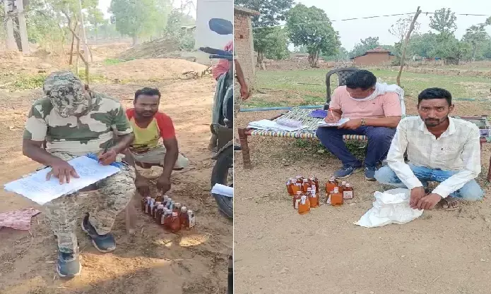 तीन कोचियों से एमपी की शराब जब्त, एसपी की सख्ती के बाद एक्शन में पुलिस