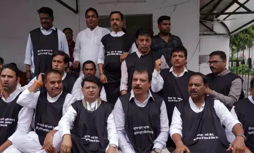 Bhopal Congress protest