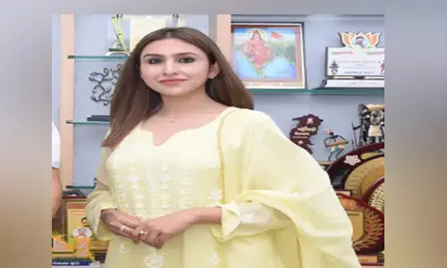 दुर्ग की जूही व्यास फ्रांस के कांस फिल्म फेस्टिवल में 20 को करेगी रैम्प वॉक