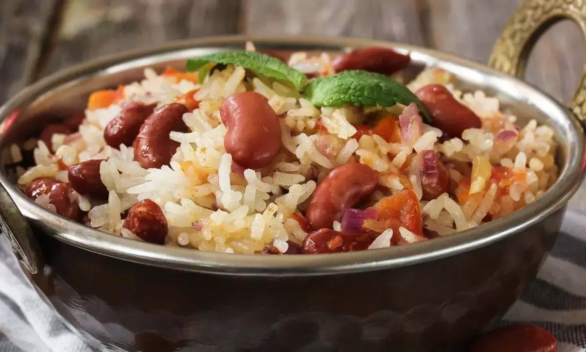 rajma pulao recipe