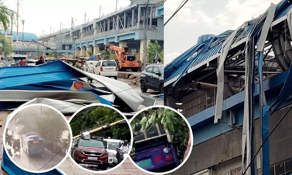 Storm wreaks havoc in Delhi