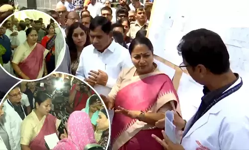 CM Rekha Gupta visit SGMH Hospital