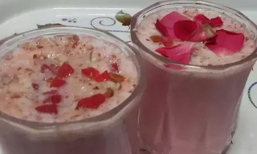 gulkand sharbat recipe