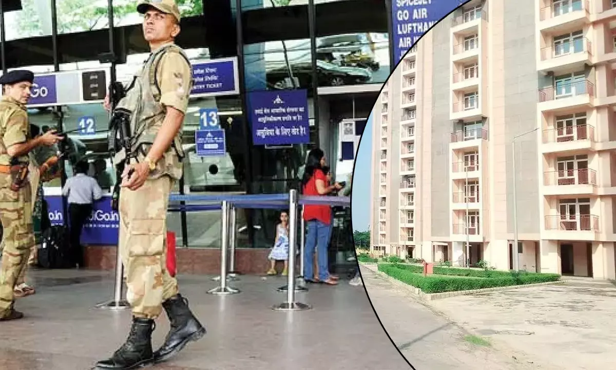 The jawans guarding Noida airport will get flats