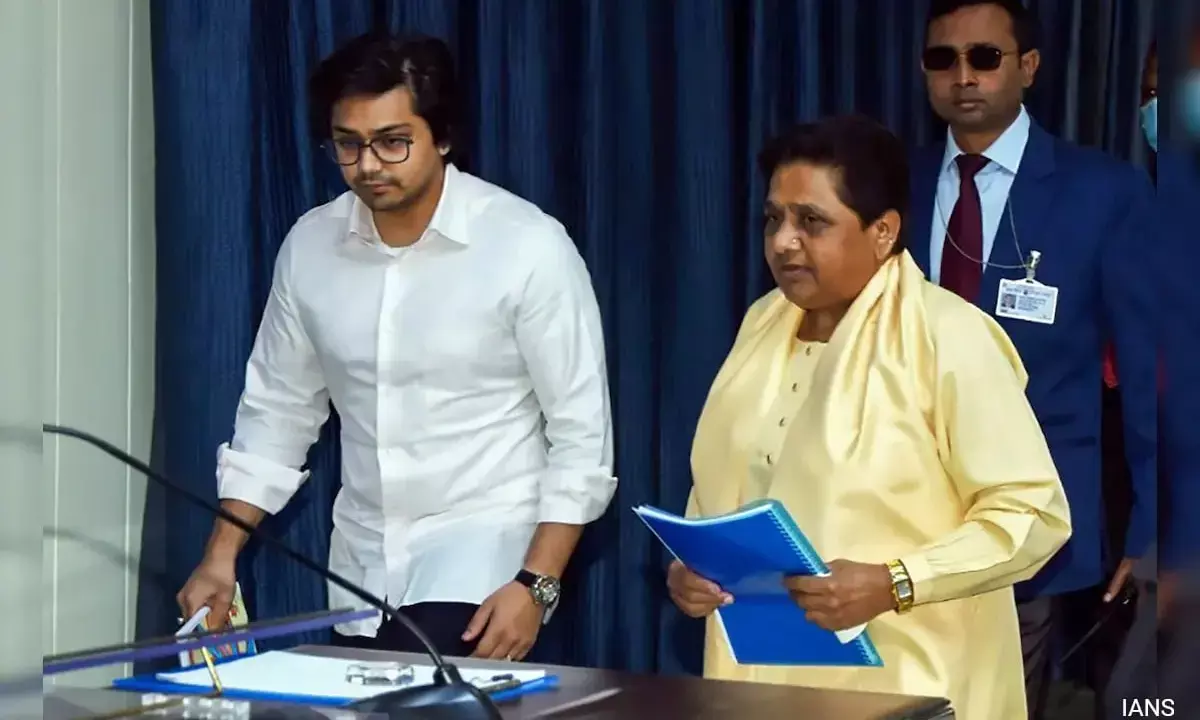 Akash Anand, BSP, Mayawati, बसपा, मायावती, आकाश आनंद, बिहार चुनाव