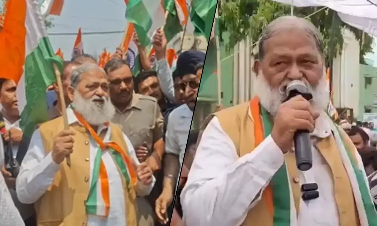 परिवहन मंत्री अनिल विज हुए शामिल, बोले- भारतीय सेना के शौर्य से पाकिस्‍तान घुटनों पर आया