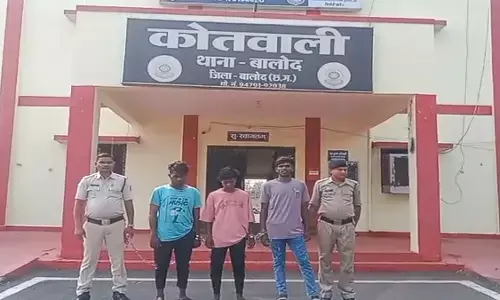 शराब पीने के लिए वारदात को दिया अंजाम, तीन गिरफ्तार शराब पीने के लिए वारदात को दिया अंजाम, तीन गिरफ्तार