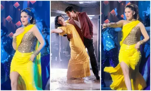 Rasha Thadani Recreates Moms Iconic Moves on ‘Tip Tip Barsa Pani’