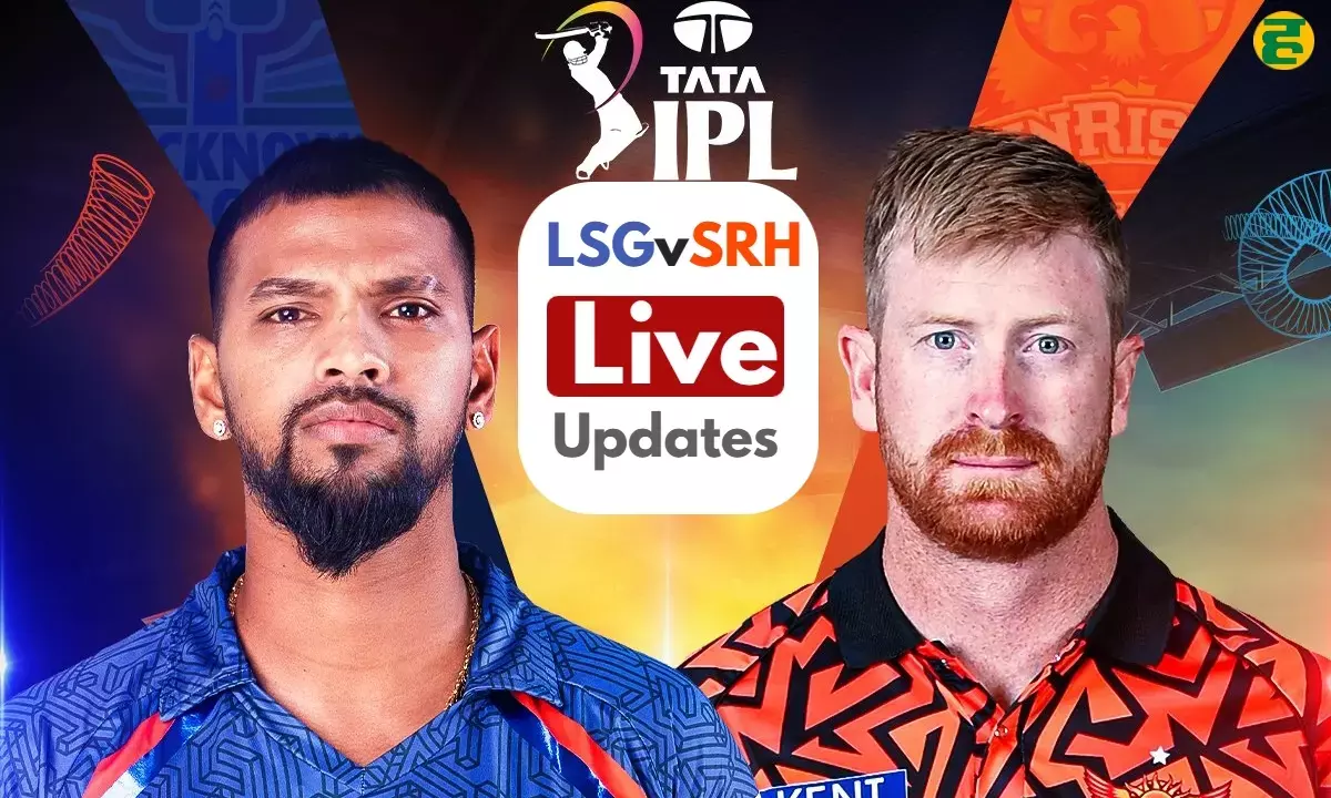 IPL 2025 Match 61st, Lucknow Super Giants vs Sunrisers Hyderabad Nicholas Pooran  Pat Cummins Live Cricket Score Updates in hindi