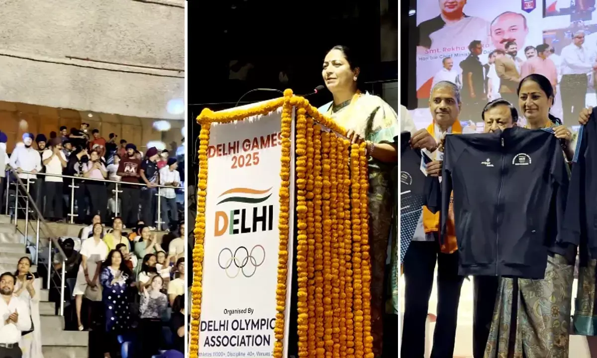 Delhi Games 2025 at Talkatora Stadium