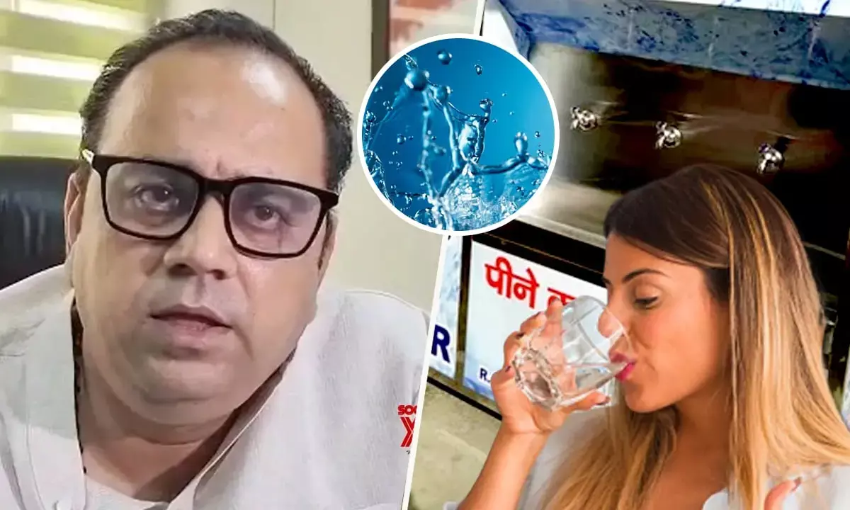 DTC Minister Pankaj Kumar launched Delhi Jaldoot scheme DTC Minister Pankaj Kumar launched Delhi Jaldoot scheme