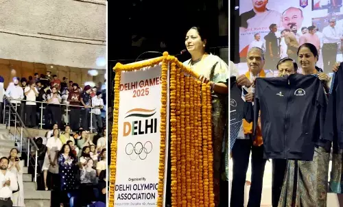 Delhi Games 2025 at Talkatora Stadium