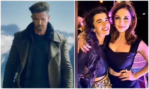 Hrithik Roshan ex-wife Sussane Khan, girlfriend Saba Azad praises him for War 2