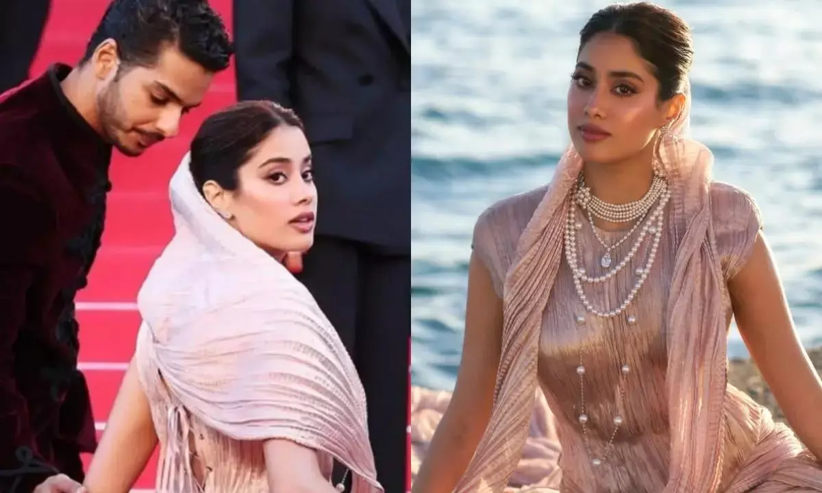 जान्हवी कपूर का कान्स रेड कार्पेट पर दिल छू लेने वाला डेब्यू, मां श्रीदेवी को दी श्रद्धांजलि, देखें तस्वीरें