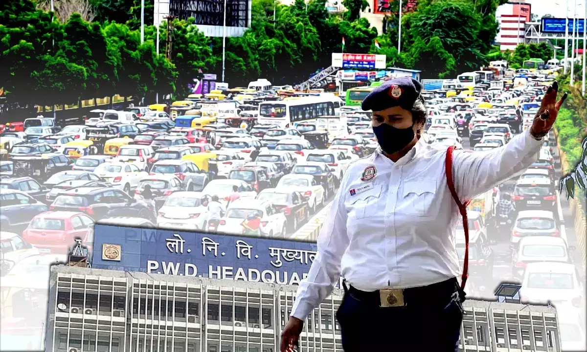 Delhi Traffic Jam Delhi Traffic Jam