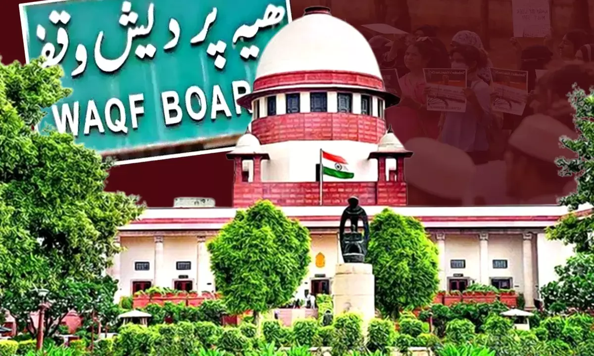 Hearing on the new Waqf law in the Supreme Court today for the second day