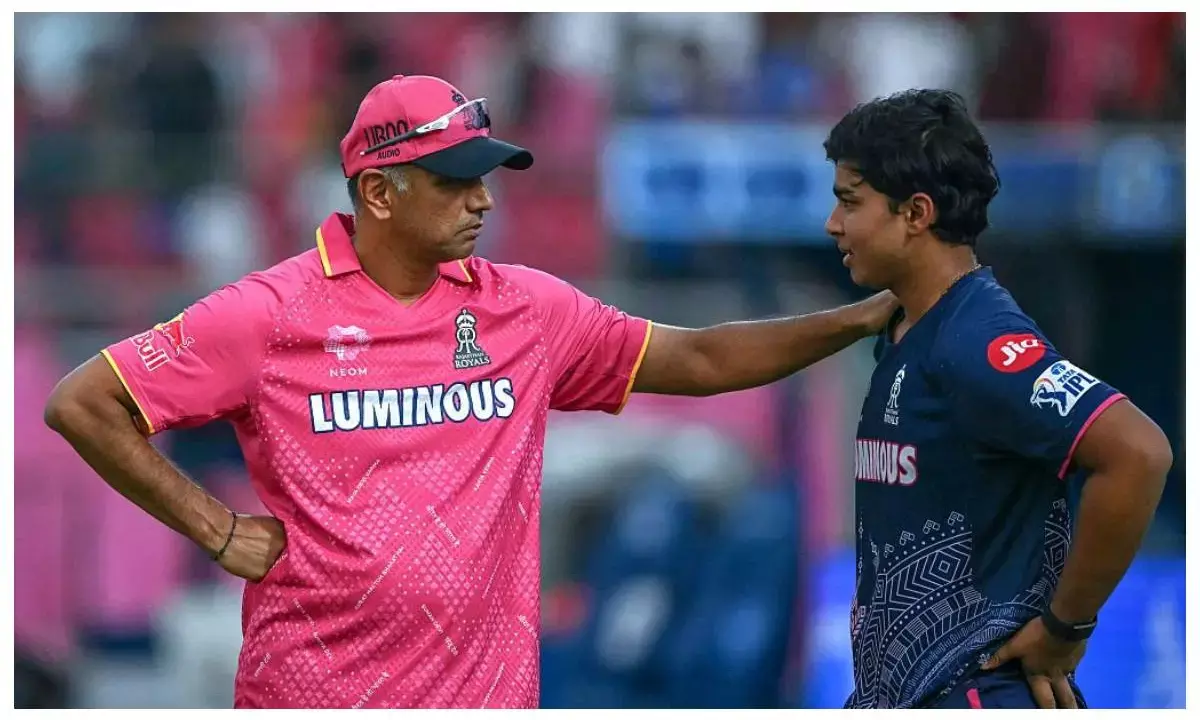 vaibhav suryavanshi rahul dravid