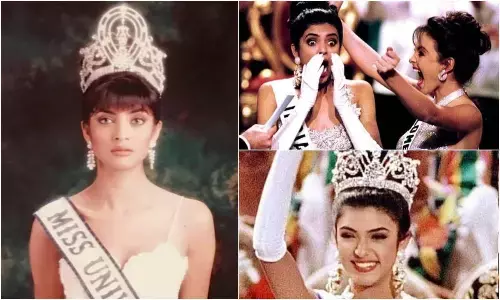 Sushmita Sen shares unseen photos from Miss Universe Win 31 years ago