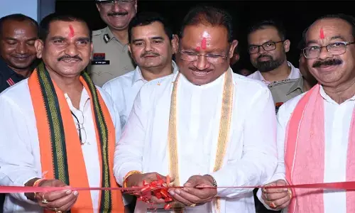 CM Sai inaugurating