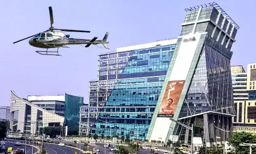 गुरुग्राम में हेलीकॉप्टर टैक्सी सेवा जल्द होगी शुरू, हेलीपोर्ट के लिए 30 एकड़ जमीन तय