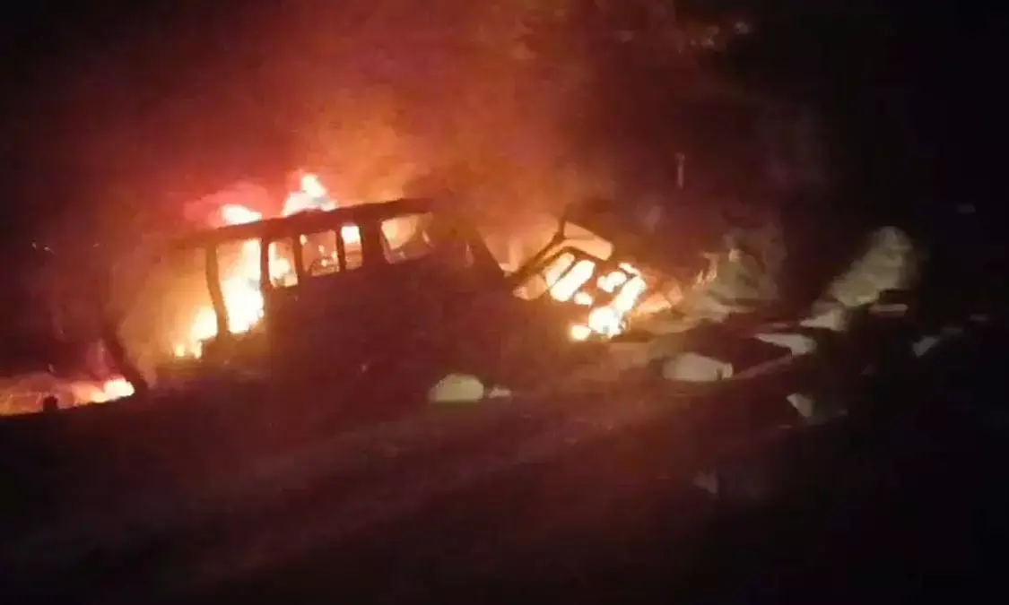 Damoh police attack, attack on dial-100 team, Perwara village incident, दमोह में पुलिस पर हमला