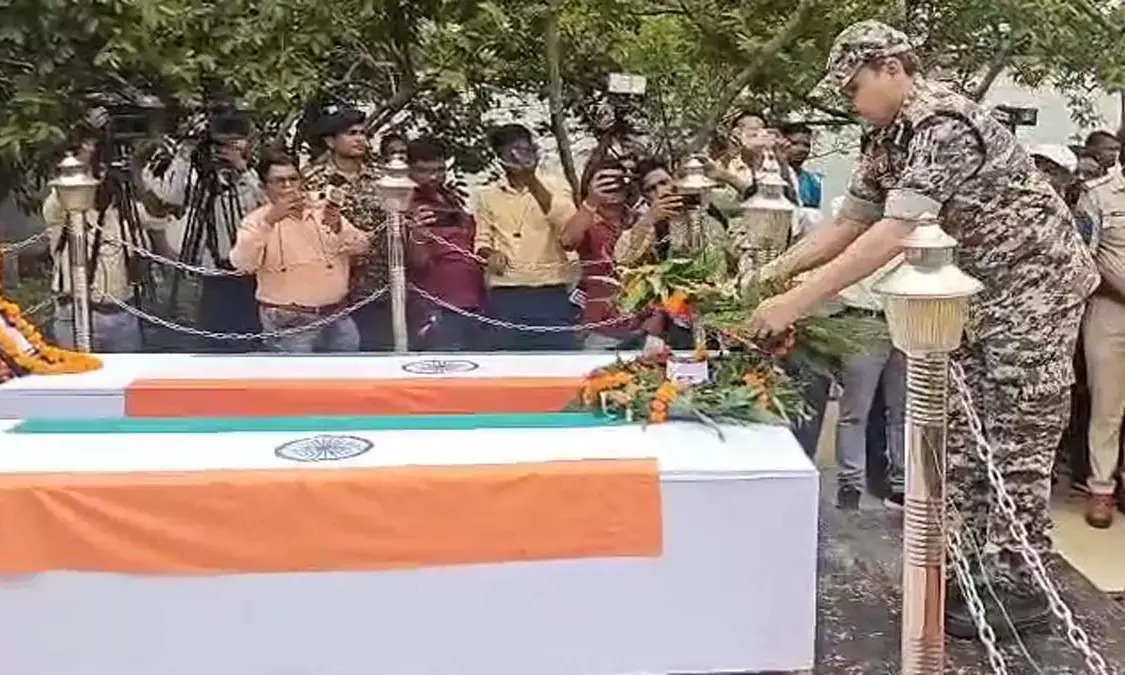 Last salute to martyred soldiers Last salute to martyred soldiers