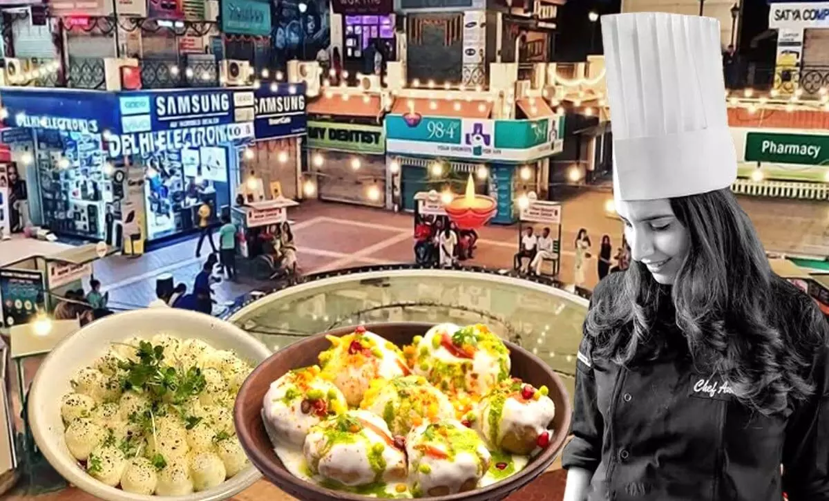 दिल्ली की शेफ अनाहिता धोंडी को गैलेरिया मार्केट का खाना भी बेहद पसंद। 