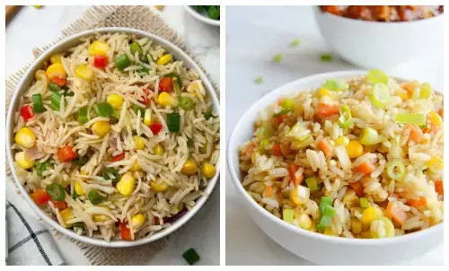 corn fried rice recipe in hindi