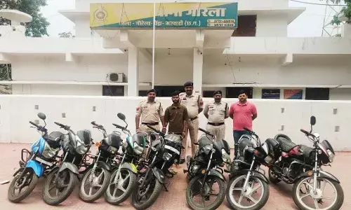 Bike thief gang caught by police