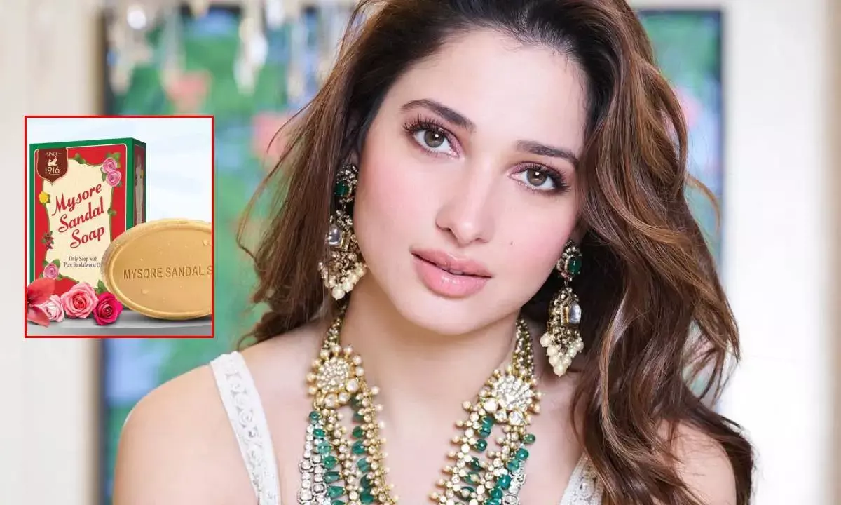 Tamannaah Bhatia appointment as brand ambassador of Mysore Sandal Soap