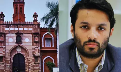 Professor Ali khan connection with AMU