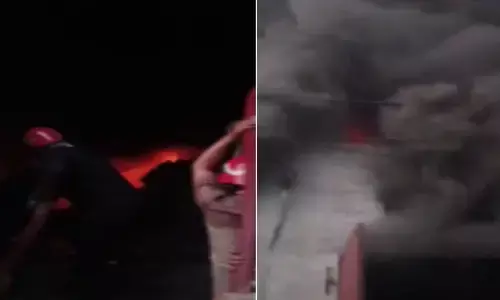 Fire broke out in factory of Bawana